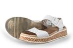 Rieker Sandalen in maat 38 Wit | 5% extra korting, Verzenden, Wit, Sandalen of Muiltjes, Gedragen