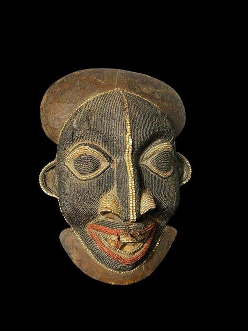 Masker - Bamileke - Kameroen, Antiek en Kunst, Kunst | Niet-Westerse kunst