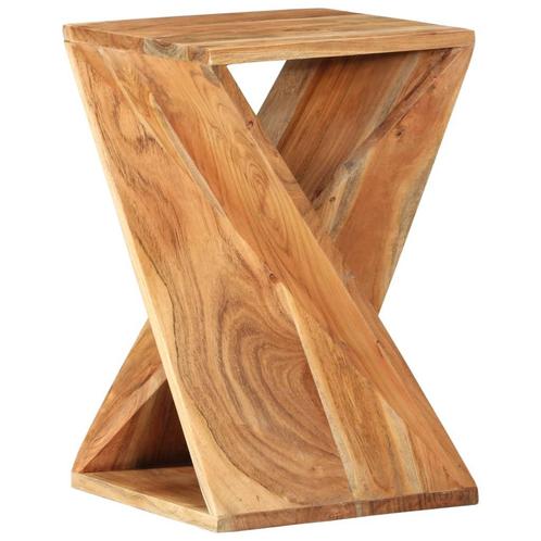 vidaXL Table dappoint 35x35x55 cm Bois massif dacacia, Huis en Inrichting, Tafels | Salontafels, Verzenden