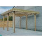 Carport modulair geimpregneerd 5064 x 5064 mm, Nieuw