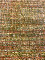 Consistente stof met ruitpatroon, meerkleurig. - Meubelstof, Antiek en Kunst