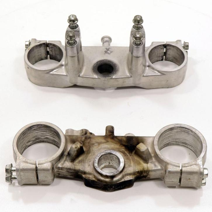Gebruikt: Originele Kroonplaten Suzuki RM125 RM250 1999-2000, Motoren, Accessoires | Overige, Ophalen of Verzenden