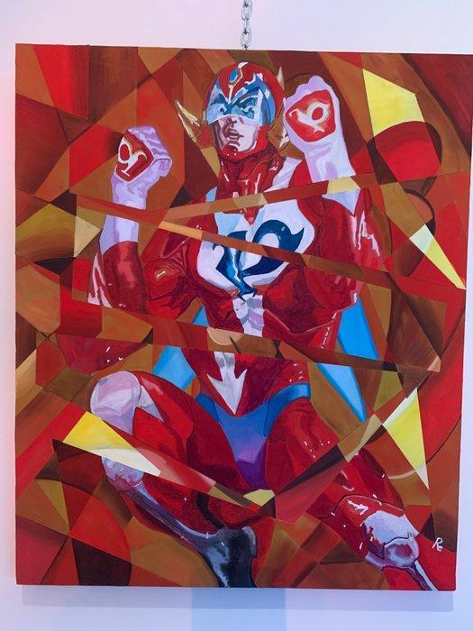 Re Roberto - HURRICANE POLYMAR, Antiquités & Art, Art | Peinture | Moderne