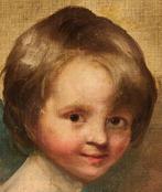 Europese school (XVIII) - Enfant au Chat, esquisse