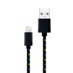iPhone/iPad/iPod Lightning USB Oplaadkabel Gevlochten Nylon, Verzenden, Nieuw