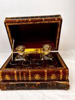 Cave à liqueur Napoléon III - Drankkast - hout/leer