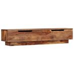 vidaXL Tv-meubel 145x30x30 cm massief hout, Verzenden, Nieuw