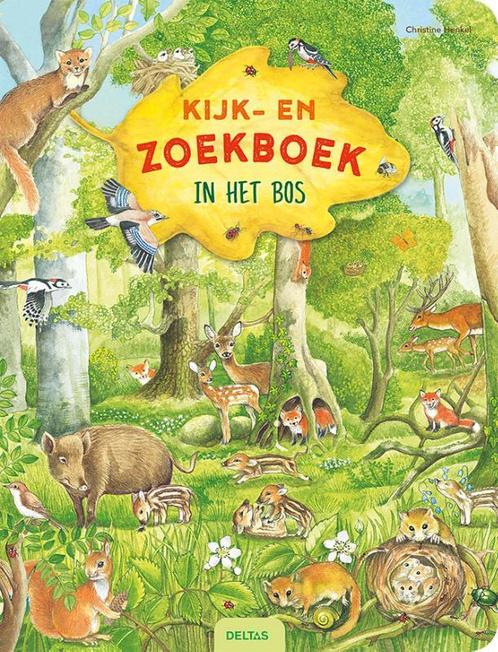 Kijk- en zoekboek - In het bos 9789044755244, Livres, Livres pour enfants | 4 ans et plus, Envoi
