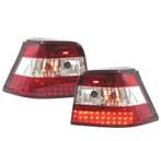 FEUX ARRIÈRE POUR VOLKSWAGEN VW GOLF 4 97-03 LED ROUGE CHROM, Autos : Pièces & Accessoires, Verzenden