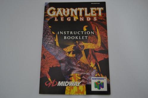 Gauntlet Legends (N64 EUR MANUAL), Games en Spelcomputers, Spelcomputers | Nintendo Consoles | Accessoires