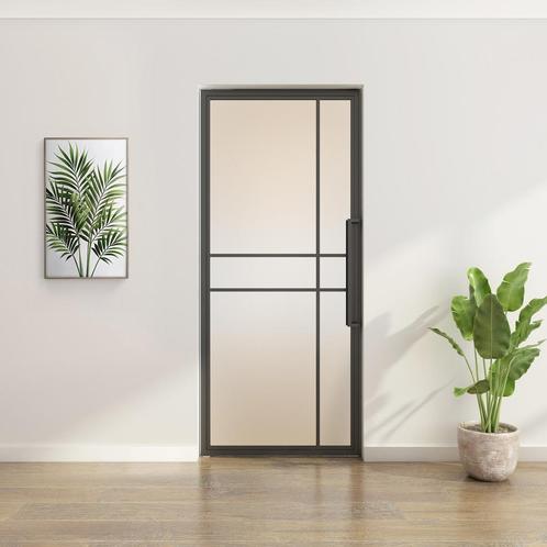 Stalen taatsdeur - 6 Vlaks - Mat glas - Luxe design, Doe-het-zelf en Bouw, Deuren en Vliegenramen, Nieuw, Metaal, Overige typen
