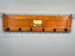 Authentieke houten kapstok met aquarel - Kapstok - Hout -