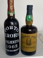 1965 Krohn Colheita & J.H. Andresen, Century Port, Verzamelen, Wijnen, Nieuw