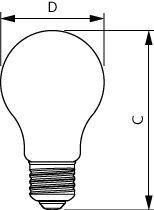 Philips CorePro Led A60 E27 10W 2700K Lamp - 8720169168992, Doe-het-zelf en Bouw, Bouwverlichting, Verzenden