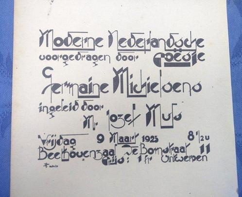 Jozef Peeters (1895-1960) - Moderne Nederlandse Poësie 9, Antiek en Kunst, Antiek | Overige Antiek