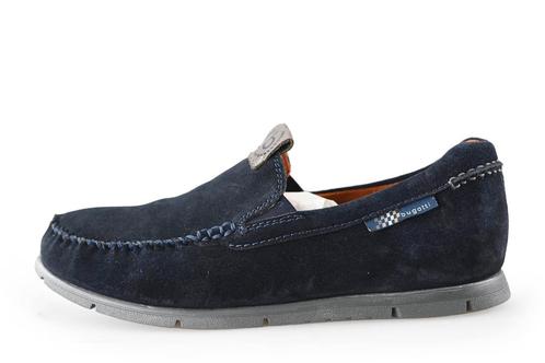 Bugatti Instappers in maat 44 Blauw | 5% extra korting, Kleding | Heren, Schoenen, Blauw, Zo goed als nieuw, Overige typen, Verzenden
