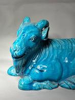 Figure d’un chèvre - Turquoise (Vendu sans Prix de reserve)