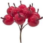 Appeltjes Rood Bundel 10 stuks, Huis en Inrichting, Woonaccessoires | Kunstplanten en Kunstbloemen, Nieuw