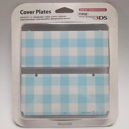 Cover Plates Blauw/Wit Nieuw Nintendo 3DS Geseald, Games en Spelcomputers, Spelcomputers | Nintendo 2DS en 3DS, Zo goed als nieuw