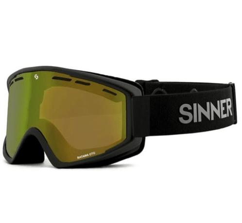 SINNER BATAWA OTG Mat Zwart Unisex skibril Maat One Size, Sports & Fitness, Ski & Ski de fond, Envoi