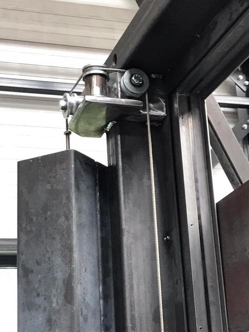 Stalen Wiel of Schijf met vierkante groef Gelagerd, Tuin en Terras, Overige Tuin en Terras, Verzenden