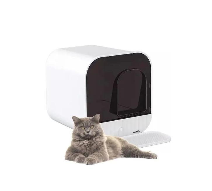 MaxxPet Kattenbak 43x42x40cm - Wit (Katten toebehoren, Dier), Dieren en Toebehoren, Katten-accessoires, Nieuw, Ophalen of Verzenden