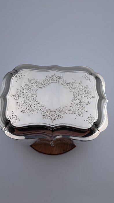 Leeuwarden - Yvo Theodorus van Erp - Tabaksdoos - Theebus -, Antiek en Kunst, Antiek | Zilver en Goud