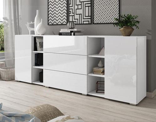 Dressoir wit 190x39x68 lades, Huis en Inrichting, Kasten | Dressoirs, 25 tot 50 cm, Nieuw, 150 tot 200 cm, Verzenden