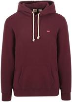 Levis Original Hoodie Bordeaux maat Maat 52/54 (L) Heren, Maat 52/54 (L), Levi's, Verzenden, Nieuw