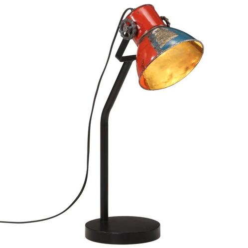 vidaXL Bureaulamp 25 W E27 17x17x60 cm meerkleurig, Huis en Inrichting, Lampen | Overige, Nieuw, Verzenden