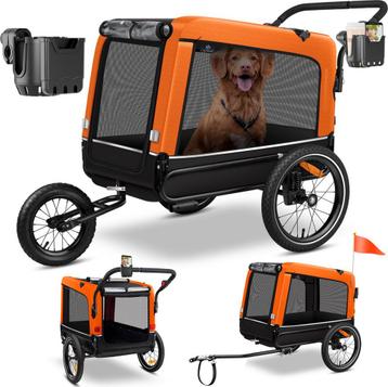 KESSER® Hondenfietskar tot 40 kg 3in1 Hondenbuggy - Fietskar beschikbaar voor biedingen