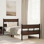 vidaXL Bedframe met hoofdbord en voetbord zonder matras, Huis en Inrichting, Slaapkamer | Bedden, Verzenden, Nieuw