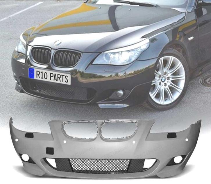 PARE-CHOCS FRONTAL BMW E60 E61 07-10 LOOK M PDC SRA, Autos : Pièces & Accessoires, Carrosserie & Tôlerie, Envoi