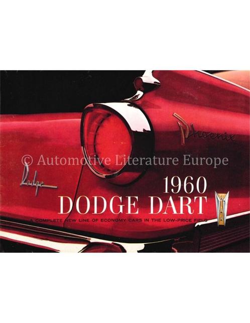 1960 DODGE DART BROCHURE ENGLISH, Livres, Autos | Brochures & Magazines, Enlèvement ou Envoi