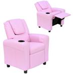 TRUUSK Kinderfauteuil met Ligfunctie en Ingebouwde Bekerhoud, Verzenden, Nieuw