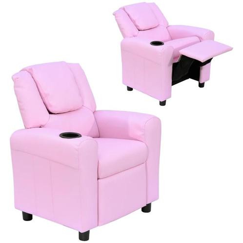 TRUUSK Kinderfauteuil met Ligfunctie en Ingebouwde Bekerhoud, Kinderen en Baby's, Kinderkamer | Overige Meubels, Verzenden
