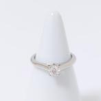 Cartier - Bague - Solitaire Platine Diamant (Naturelle), Handtassen en Accessoires, Nieuw