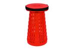 Alora Opvouwbare Kruk Extra Strong - Vol Rood -