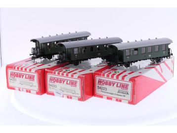 Schaal H0 Hobby line (Roco) 54223 rijtuigenset 3-delig va..., Ophalen of Verzenden, Overige typen