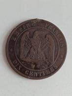 France. Napoléon III. 10 Centimes 1855-W. Monnaie satirique