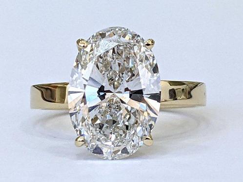 Zonder Minimumprijs - Verlovingsring - 14 karaat Geel goud -, Handtassen en Accessoires, Antieke sieraden