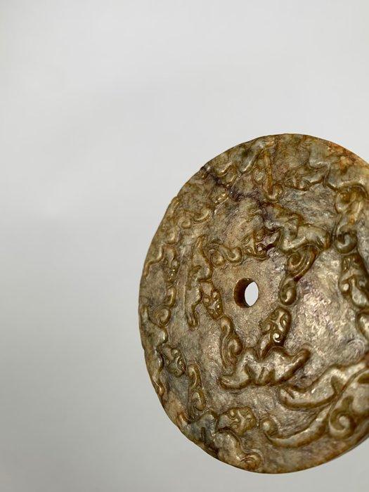 jade of harde steen Lemmet - 7 cm, Verzamelen, Mineralen en Fossielen