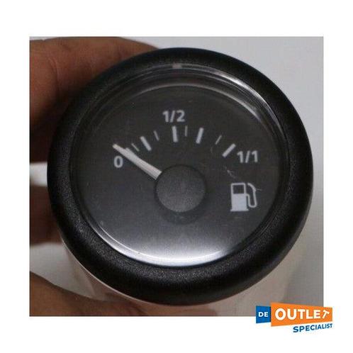 Bieden: VDO Ocean Line Fuel guage display black - N02-222-7, Watersport en Boten, Navigatiemiddelen en Scheepselektronica, Ophalen of Verzenden