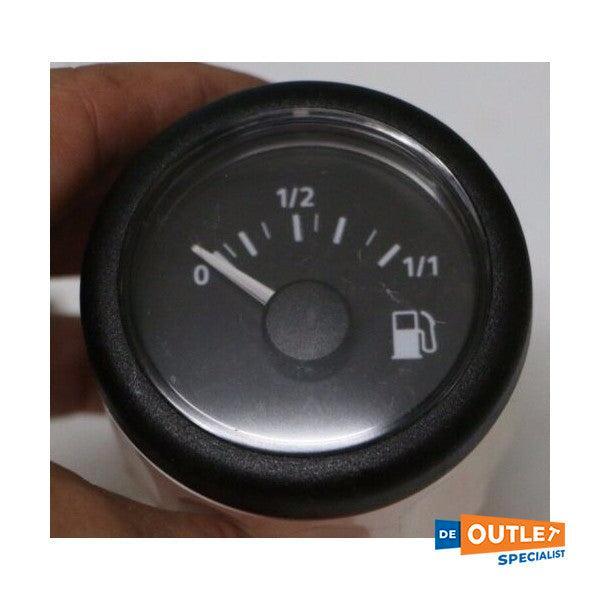 Bieden: VDO Ocean Line Fuel guage display black - N02-222-7, Watersport en Boten, Navigatiemiddelen en Scheepselektronica, Ophalen of Verzenden