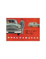 1957 OPEL OLYMPIA CARAVAN BROCHURE NEDERLANDS