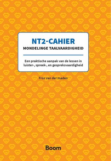 NT2-cahier mondelinge taalvaardigheid / NT2-cahiers, Verzenden, Fros van der Maden