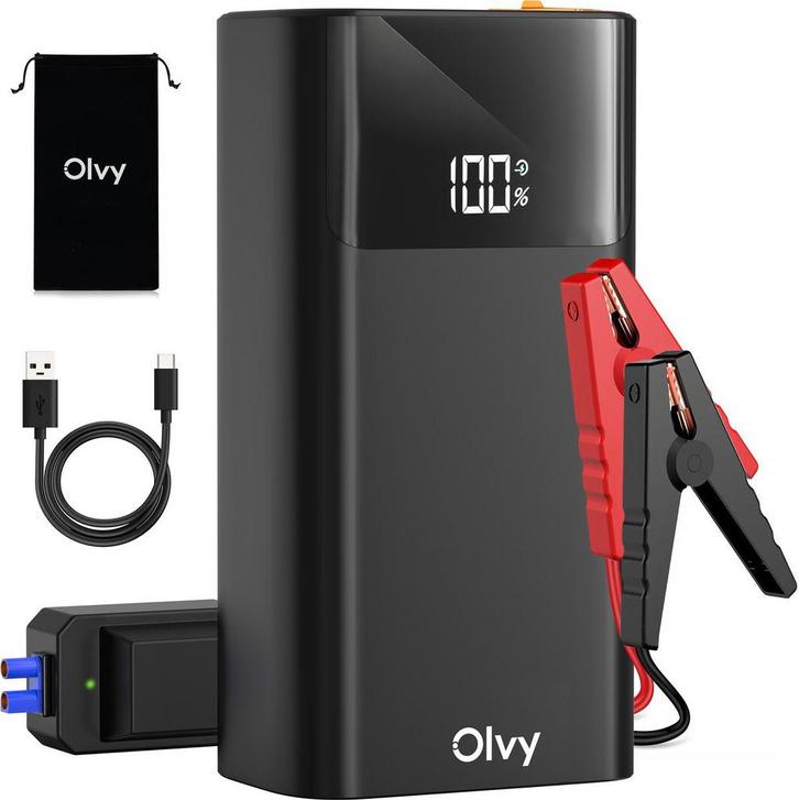 12V Jumpstarter voor Auto - 1500A - Starthulp met Powerbank,, Auto diversen, Jumpstarters, Nieuw, Verzenden