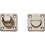 Intersteel WC-sluiting 8mm vierkant nikkel mat, Bricolage & Construction, Ophalen of Verzenden