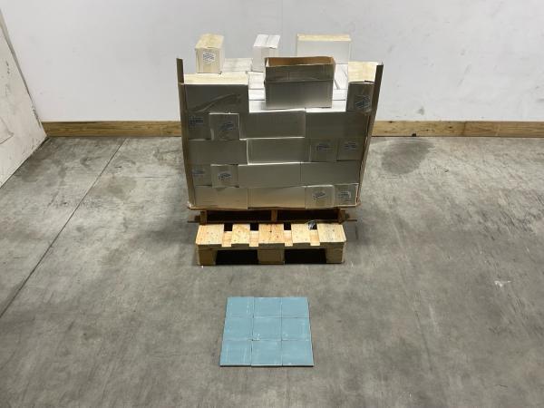 Veiling - 39,5m² Lavigo wandtegels 13x13cm Originals zeebla, Doe-het-zelf en Bouw, Tegels