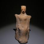 Oud-Grieks Aardewerk Demeter-godin. 11 cm H. 3e - 4e eeuw